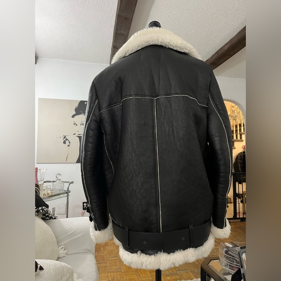 Acne Studios Iconic Velocite Shearling Jacket - Picture 2 of 8